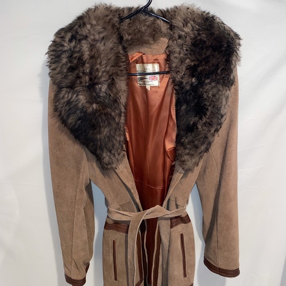 Vintage leather/suede jacket - Picture 1 of 4